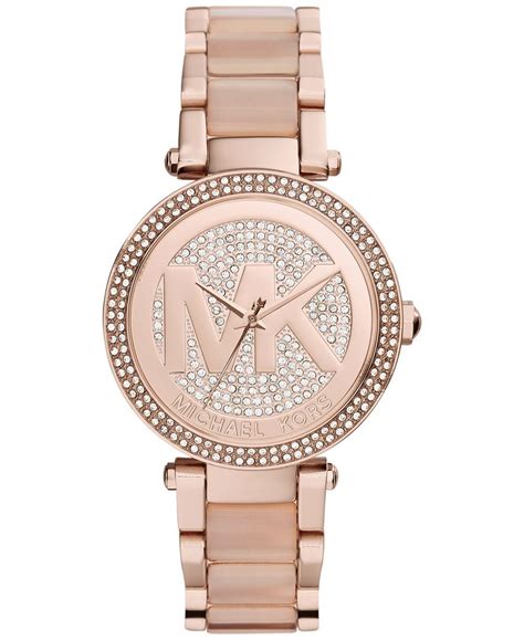 michael kors parker blush bracelet